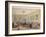 The Billiard Room in a Cafe-null-Framed Giclee Print