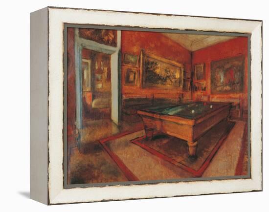 The Billiard Room-Edgar Degas-Framed Premier Image Canvas
