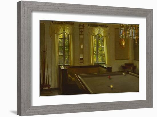 The Billiard Room-Harald Slott-Moller-Framed Giclee Print