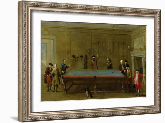 The Billiard Room-English-Framed Giclee Print