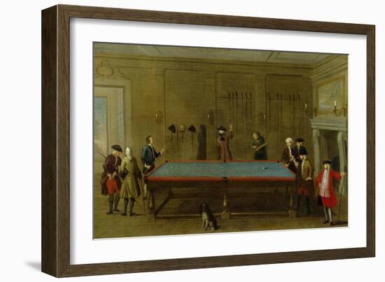 The Billiard Room-English-Framed Giclee Print