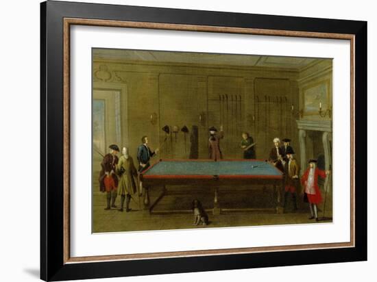 The Billiard Room-English-Framed Giclee Print