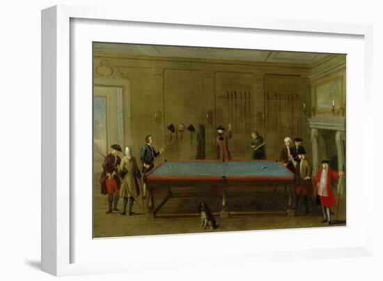 The Billiard Room-English-Framed Giclee Print