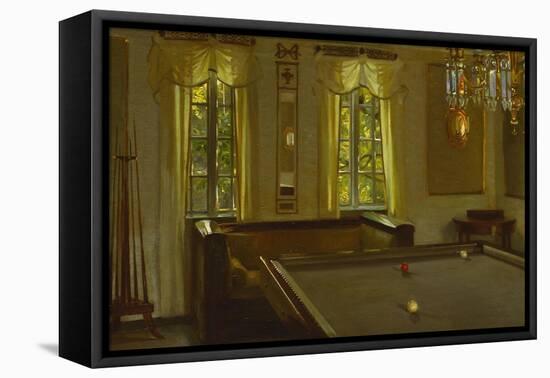 The Billiard Room-Harald Slott-Moller-Framed Premier Image Canvas