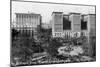 The Biltmore from Pershing Square, Los Angeles, California, USA, C1933-null-Mounted Giclee Print