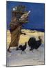 The Bird Fancier, Carthage, Tunisia, 1906 (Colour Litho)-Dudley Hardy-Mounted Giclee Print