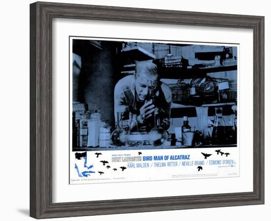 The Bird Man of Alcatraz, 1962-null-Framed Art Print