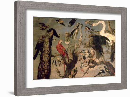 The Bird's Concert-Frans Snyders Or Snijders-Framed Giclee Print