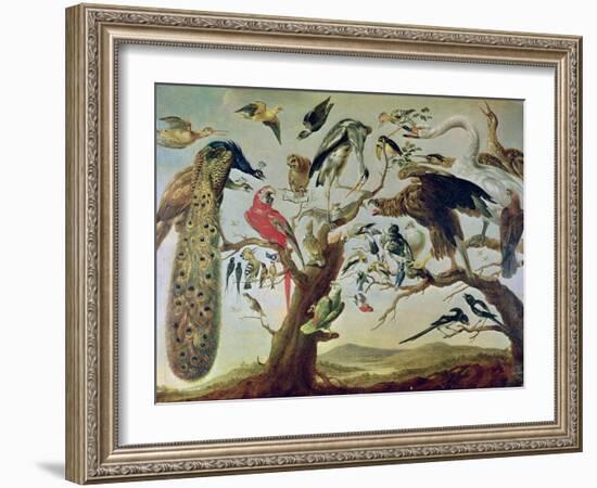 The Bird's Concert-Frans Snyders-Framed Giclee Print