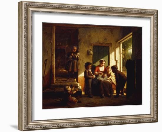 The Bird's Nest-Theodore Bernard de Heuvel-Framed Giclee Print