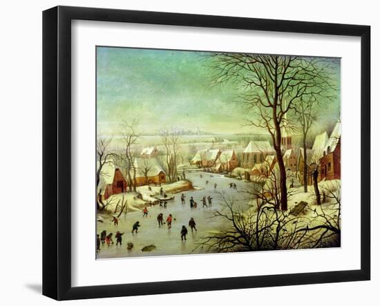 The Bird Trap-Pieter Brueghel the Younger-Framed Giclee Print