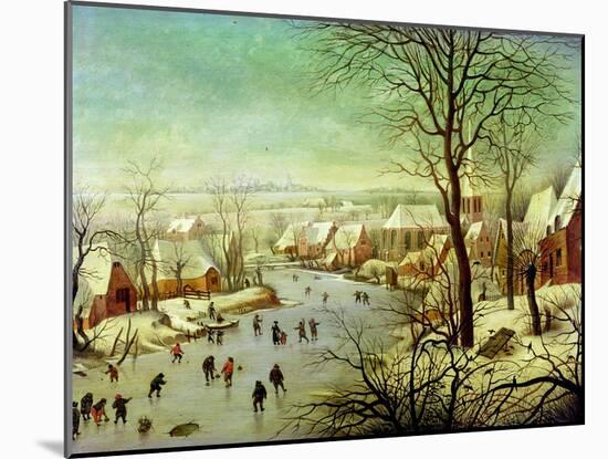 The Bird Trap-Pieter Brueghel the Younger-Mounted Giclee Print