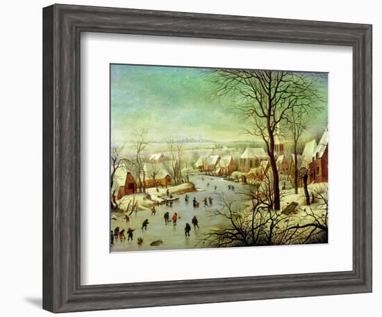 The Bird Trap-Pieter Brueghel the Younger-Framed Giclee Print