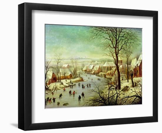 The Bird Trap-Pieter Brueghel the Younger-Framed Giclee Print