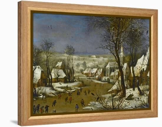 The Bird Trap-Pieter Bruegel the Elder-Framed Premier Image Canvas