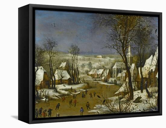 The Bird Trap-Pieter Bruegel the Elder-Framed Premier Image Canvas