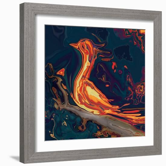 The Bird-Rabi Khan-Framed Art Print