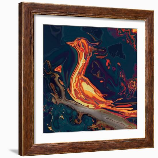 The Bird-Rabi Khan-Framed Art Print