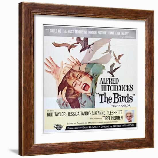 The Birds, 1963-null-Framed Giclee Print