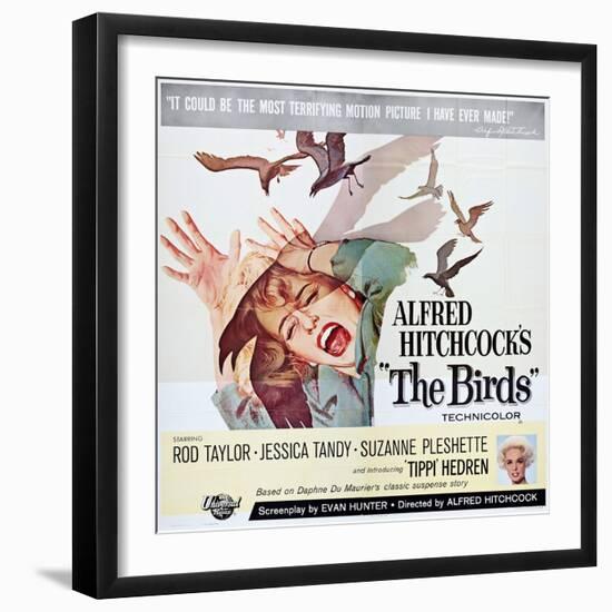 The Birds, 1963-null-Framed Giclee Print