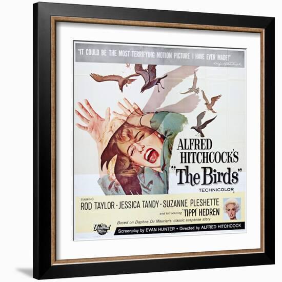 The Birds, 1963-null-Framed Giclee Print