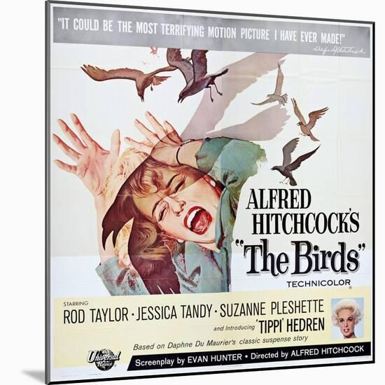 The Birds, 1963-null-Mounted Giclee Print