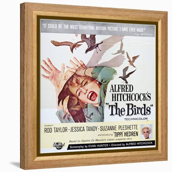 The Birds, 1963-null-Framed Premier Image Canvas