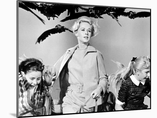 The Birds, Tippi Hedren, 1963-null-Mounted Photo