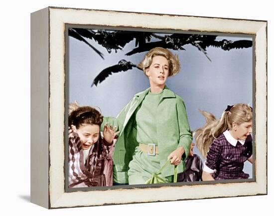 The Birds, Tippi Hedren, 1963-null-Framed Stretched Canvas