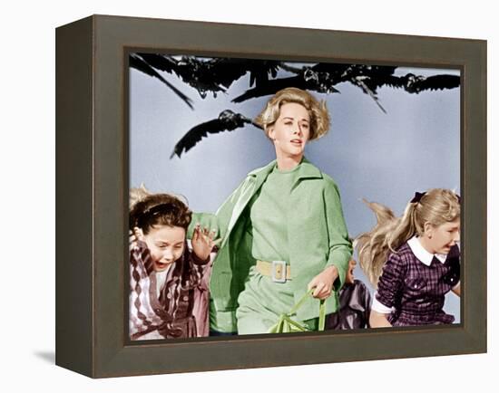 The Birds, Tippi Hedren, 1963-null-Framed Stretched Canvas