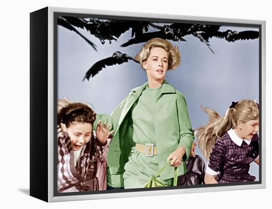 The Birds, Tippi Hedren, 1963-null-Framed Stretched Canvas