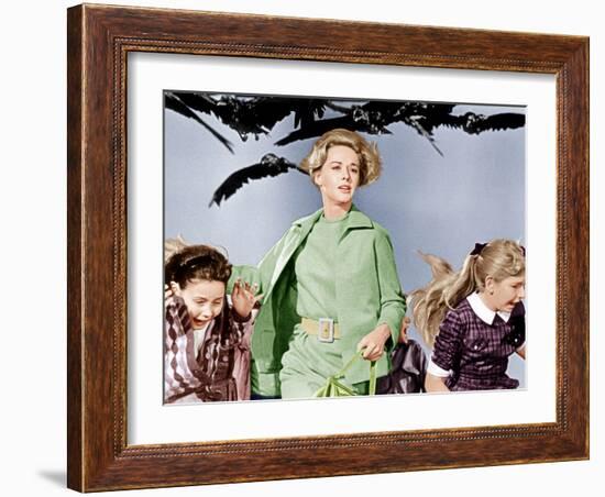 The Birds, Tippi Hedren, 1963-null-Framed Photo