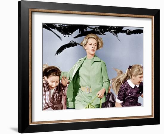 The Birds, Tippi Hedren, 1963-null-Framed Photo