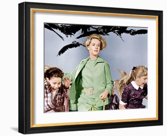 The Birds, Tippi Hedren, 1963-null-Framed Photo