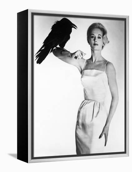 The Birds, Tippi Hedren, 1963-null-Framed Stretched Canvas