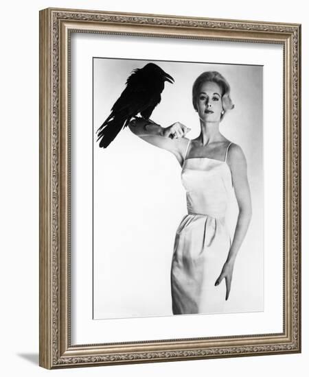 The Birds, Tippi Hedren, 1963-null-Framed Photo