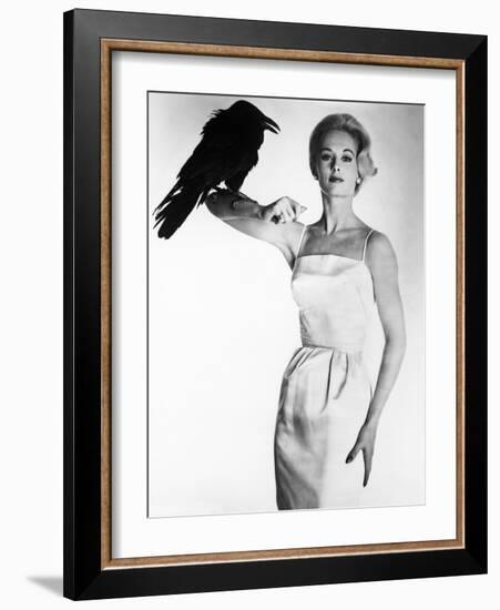 The Birds, Tippi Hedren, 1963-null-Framed Photo