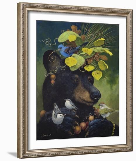 The Birdwatcher-Carolyn Schmitz-Framed Giclee Print