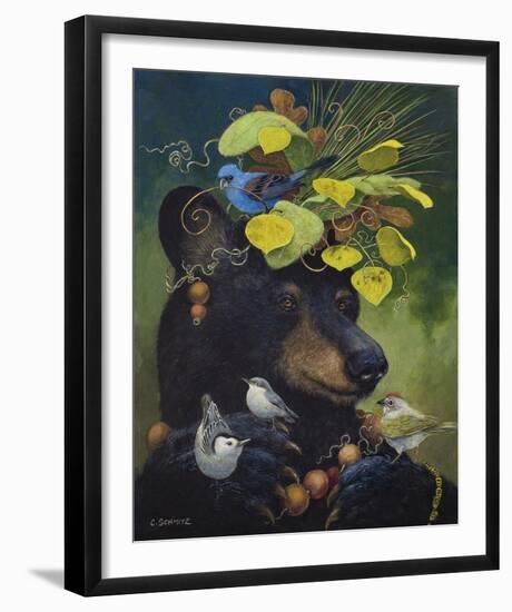 The Birdwatcher-Carolyn Schmitz-Framed Giclee Print