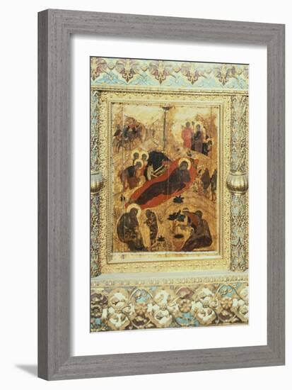 The Birth of Christ, 1405-Andrei Rublev-Framed Giclee Print