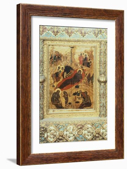 The Birth of Christ, 1405-Andrei Rublev-Framed Giclee Print