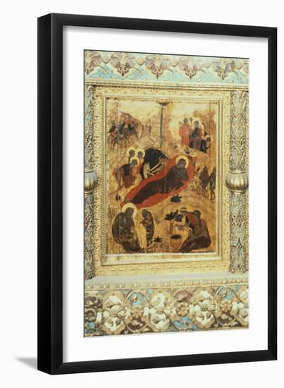 The Birth of Christ, 1405-Andrei Rublev-Framed Giclee Print