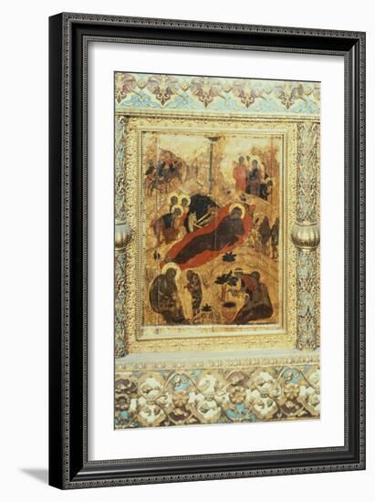 The Birth of Christ, 1405-Andrei Rublev-Framed Giclee Print