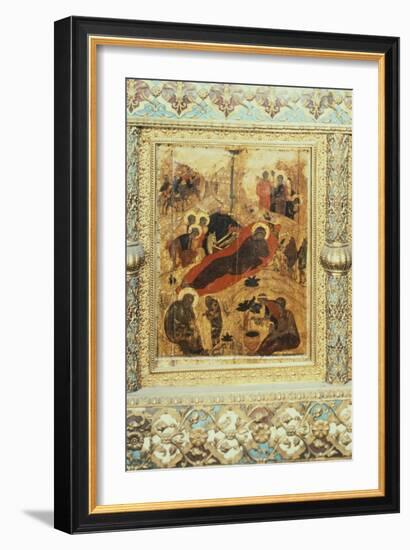 The Birth of Christ, 1405-Andrei Rublev-Framed Giclee Print