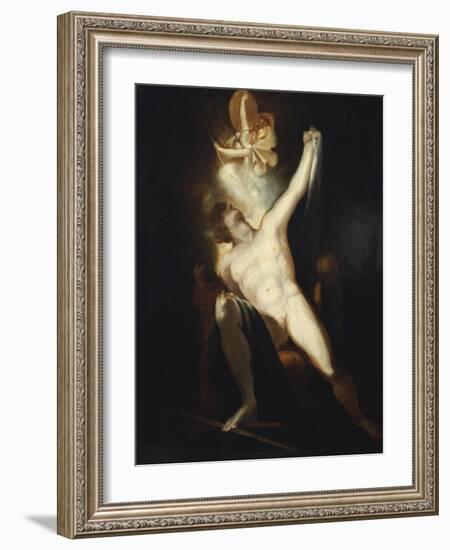 The Birth of Sin-Henry Fuseli-Framed Giclee Print