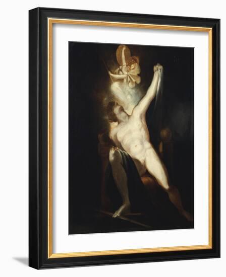 The Birth of Sin-Henry Fuseli-Framed Giclee Print