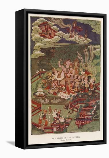 The Birth of the Buddha-null-Framed Stretched Canvas