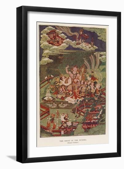 The Birth of the Buddha-null-Framed Art Print