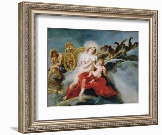 The Birth of the Milky Way, 1636-1637-Peter Paul Rubens-Framed Giclee Print