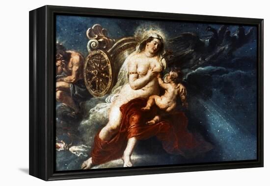 The Birth of the Milky Way, 1668-Peter Paul Rubens-Framed Premier Image Canvas